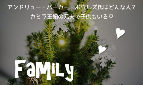 アンドリュー・パーカー・ボウルズ氏はどんな人？カミラ王妃の元夫で子供もいる♡